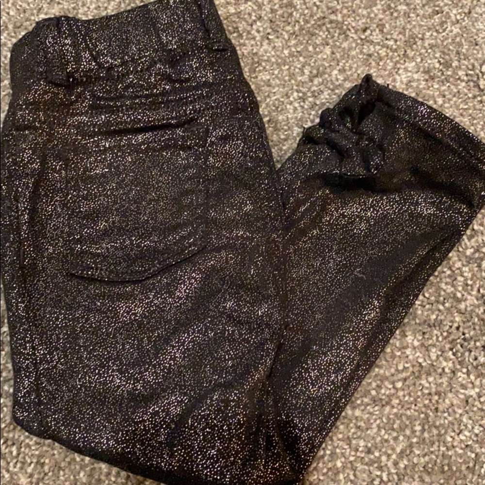 Black Sparkly Gap Pants